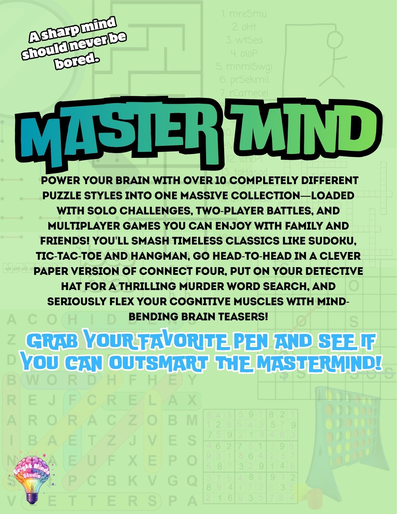 Activity Book: Master Minds