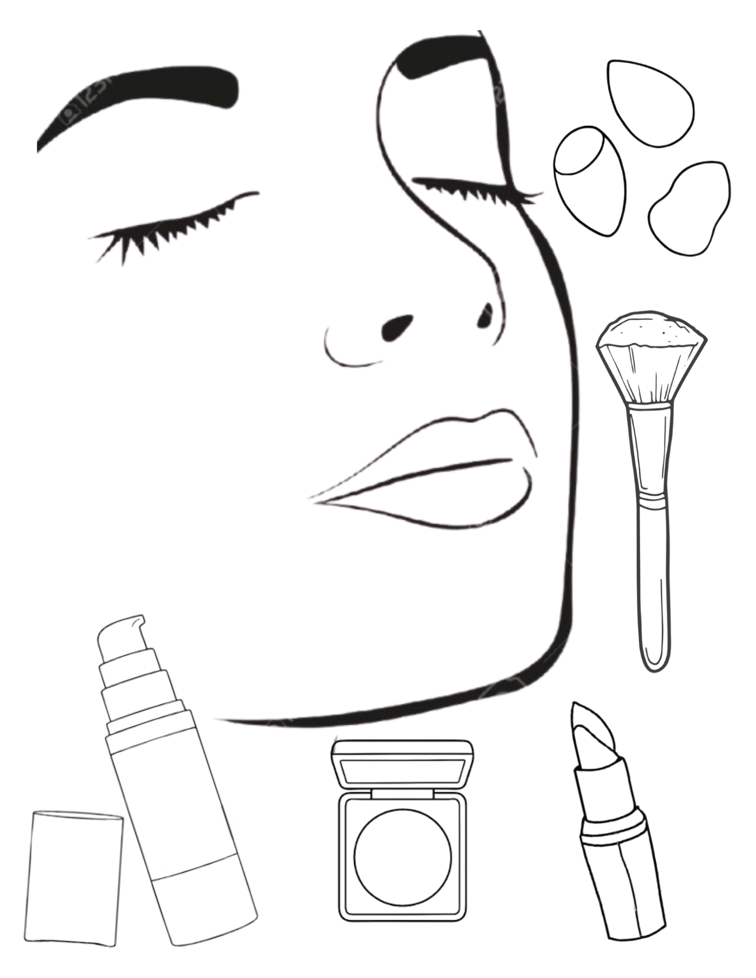 Coloring Book: Get Ready With Me